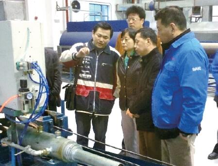 徐子瑛董事长莅临景谷路园区 徐子瑛董事长莅临景谷路园区